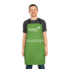 Load image into Gallery viewer, Green Pioneers Volunteer Apron with 2-Color Straps options - Perfect for Events & Cooking