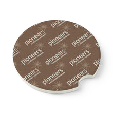 Load image into Gallery viewer, Pioneers Soapstone Car Coasters (Qty 2), Unique Car Accessory - Brown
