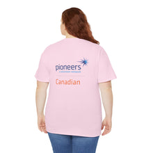 Load image into Gallery viewer, Canadian Pioneers Front & Back Logo - T-Shirt - 12 colors (S-5XL)