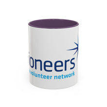 Load image into Gallery viewer, Pioneers Volunteer Network Accent Coffee Mug - 11oz & 15oz (8 colors)