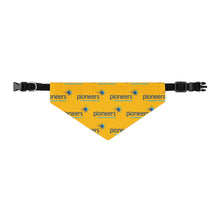 Load image into Gallery viewer, Pioneers Logo Pet Bandana - 4 sizes - yellow