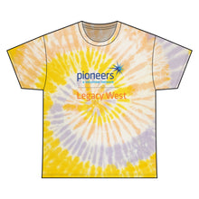 Load image into Gallery viewer, Legacy West Pioneers Unisex Tie Dye Cotton T-Shirt, (4 colors) M-2XL