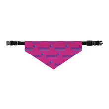 Load image into Gallery viewer, Pioneers Logo Pet Bandana - 4 sizes - Dark Pink