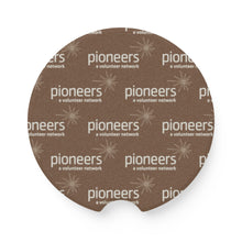 Load image into Gallery viewer, Pioneers Soapstone Car Coasters (Qty 2), Unique Car Accessory - Brown