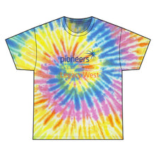 Load image into Gallery viewer, Legacy West Pioneers Unisex Tie Dye Cotton T-Shirt, (4 colors) M-2XL