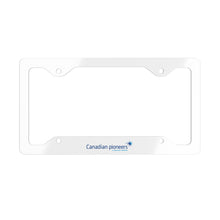 Load image into Gallery viewer, Canadian Pioneers Metal License Plate Frame - Durable, Stylish Car Accessory