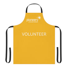 Load image into Gallery viewer, Yellow Pioneers Volunteer Apron with 2-Color Straps options - Perfect for Events & Cooking