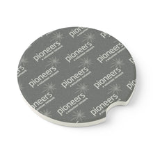 Load image into Gallery viewer, Pioneers Soapstone Car Coasters (Qty 2), Unique Car Accessory - Grey