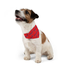 Load image into Gallery viewer, Pioneers Logo Pet Bandana Collar - 4 sizes - red