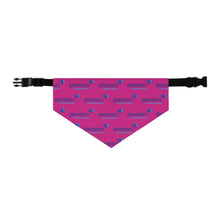 Load image into Gallery viewer, Pioneers Logo Pet Bandana - 4 sizes - Dark Pink