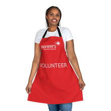 Load image into Gallery viewer, Red Pioneers Volunteer Apron with 2-Color Straps options - Perfect for Events & Cooking