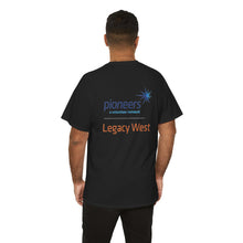 Load image into Gallery viewer, Legacy West Pioneers Front & Back Logo - T-Shirt - 12 colors (S-5XL)