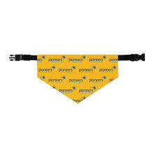 Load image into Gallery viewer, Pioneers Logo Pet Bandana - 4 sizes - yellow