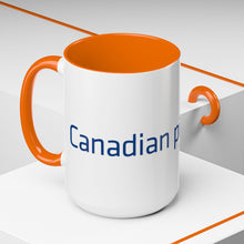 Load image into Gallery viewer, Canadian Pioneers Accent Coffee Mug - 11oz & 15oz (8 colors)