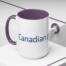 Load image into Gallery viewer, Canadian Pioneers Accent Coffee Mug - 11oz & 15oz (8 colors)