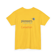Load image into Gallery viewer, Canadian Pioneers Front & Back Logo - T-Shirt - 12 colors (S-5XL)