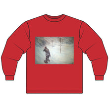 Load image into Gallery viewer, Artistic Unisex Long Sleeve T-Shirt - Angus Design (S-3XL) 8 colors available