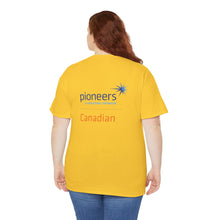 Load image into Gallery viewer, Canadian Pioneers Front & Back Logo - T-Shirt - 12 colors (S-5XL)