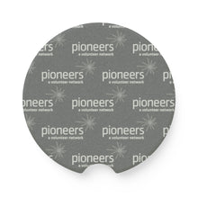 Load image into Gallery viewer, Pioneers Soapstone Car Coasters (Qty 2), Unique Car Accessory - Grey