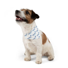 Load image into Gallery viewer, Pioneers Logo Pet Bandana - 4 sizes available - white