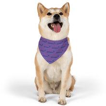 Load image into Gallery viewer, Pioneers Logo Pet Bandana - 4 sizes - Lt Purple