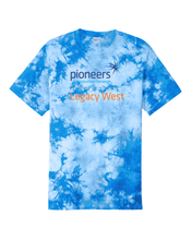 Load image into Gallery viewer, Legacy West Pioneers Unisex Crystal Tie-Dye Tee (12 colors XS-4XL)