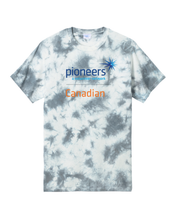 Load image into Gallery viewer, Canadian Pioneers Unisex Crystal Tie-Dye Tee (12 colors XS-4XL)