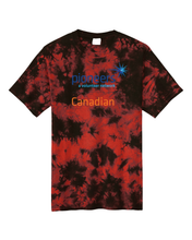 Load image into Gallery viewer, Canadian Pioneers Unisex Crystal Tie-Dye Tee (12 colors XS-4XL)