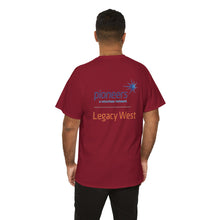 Load image into Gallery viewer, Legacy West Pioneers Front & Back Logo - T-Shirt - 12 colors (S-5XL)