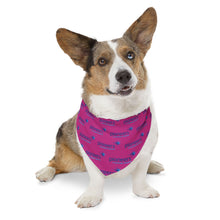 Load image into Gallery viewer, Pioneers Logo Pet Bandana - 4 sizes - Dark Pink