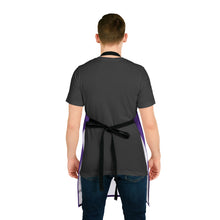 Load image into Gallery viewer, Purple Pioneers Volunteer Apron with 3-Color Straps options - Perfect for Events & Cooking