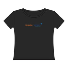Load image into Gallery viewer, Canadian Pioneers Women's Curvy Fine Jersey Tee - XL-4XL
