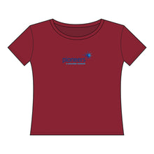 Load image into Gallery viewer, Pioneers Women's Curvy Fine Jersey Tee - XL-4XL