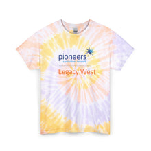 Load image into Gallery viewer, Legacy West Pioneers Unisex Tie Dye Cotton T-Shirt, (5 colors) M-2XL