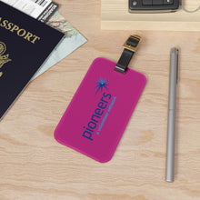Load image into Gallery viewer, Pioneers Luggage Tag - Dark Pink