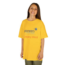 Load image into Gallery viewer, Legacy West Pioneers Logo Kids Heavy Cotton Tee - 13 colors (XS-XL)
