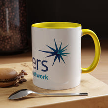 Load image into Gallery viewer, Pioneers Volunteer Network Accent Coffee Mug - 11oz & 15oz (8 colors)