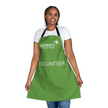Load image into Gallery viewer, Green Pioneers Volunteer Apron with 2-Color Straps options - Perfect for Events & Cooking