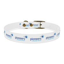 Load image into Gallery viewer, Pioneers Dog Collar - White