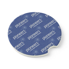 Load image into Gallery viewer, Pioneers Soapstone Car Coasters (Qty 2), Unique Car Accessory - blue