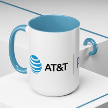Load image into Gallery viewer, AT&T Pioneers Accent Coffee Mug - 11oz & 15oz (8 colors)