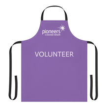 Load image into Gallery viewer, Light Purple Pioneers Volunteer Apron with 3-Color Straps options - Perfect for Events & Cooking
