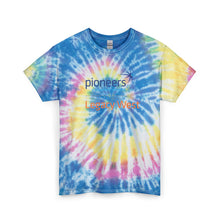 Load image into Gallery viewer, Legacy West Pioneers Unisex Tie Dye Cotton T-Shirt, (5 colors) M-2XL