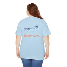 Load image into Gallery viewer, Legacy West Pioneers Front & Back Logo - T-Shirt - 12 colors (S-5XL)