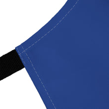 Load image into Gallery viewer, Blue Volunteer Apron with 3-Color Straps options - Perfect for Events & Cooking