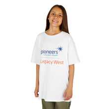 Load image into Gallery viewer, Legacy West Pioneers Logo Kids Heavy Cotton Tee - 13 colors (XS-XL)