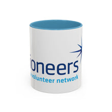 Load image into Gallery viewer, Pioneers Volunteer Network Accent Coffee Mug - 11oz & 15oz (8 colors)