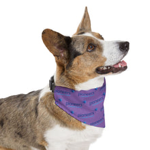 Load image into Gallery viewer, Pioneers Logo Pet Bandana - 4 sizes - Lt Purple
