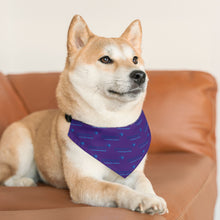 Load image into Gallery viewer, Pioneers Logo Pet Bandana - 4 sizes : Dark Purple