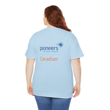 Load image into Gallery viewer, Canadian Pioneers Front & Back Logo - T-Shirt - 12 colors (S-5XL)
